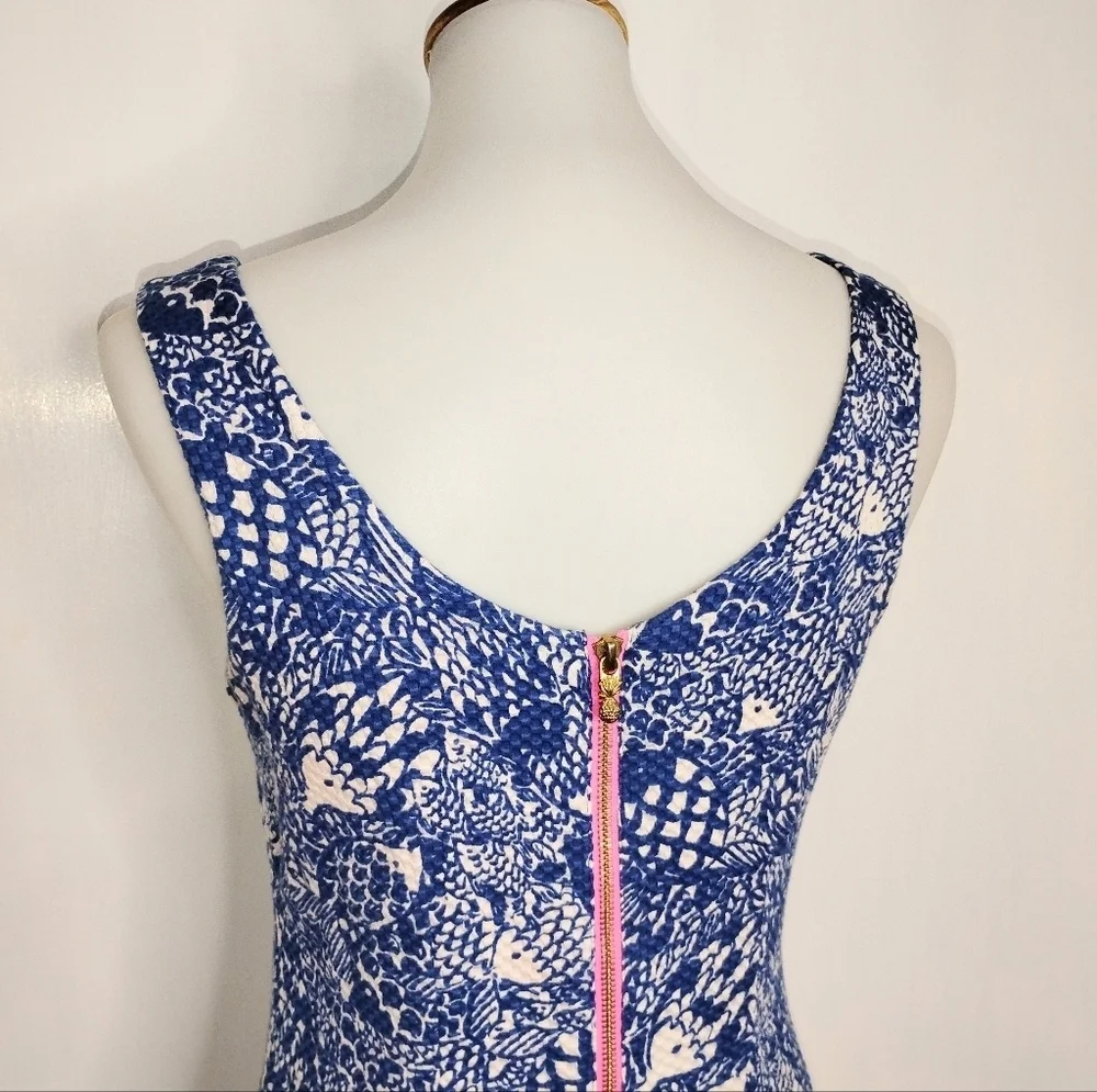 LILLY PULITZER BLUE FISH DRESS - Picture 7 of 10